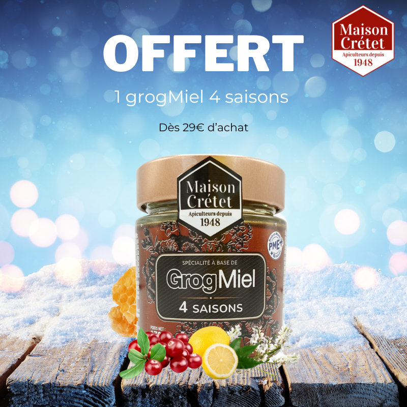 Grog 4 saisons offert dès 29€ d'achat 